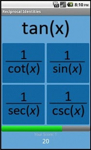 Trig Refresher Game Lite截图5