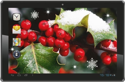 Red Berries Winter LWP截图5