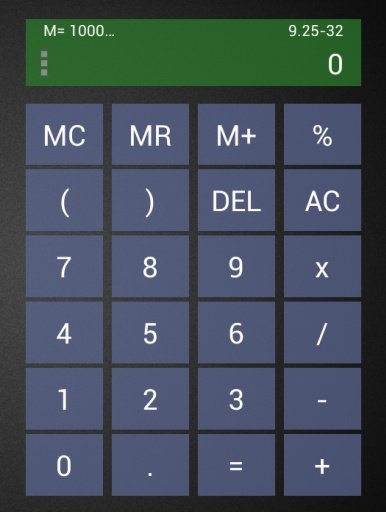 Free Calculator Widget截图1