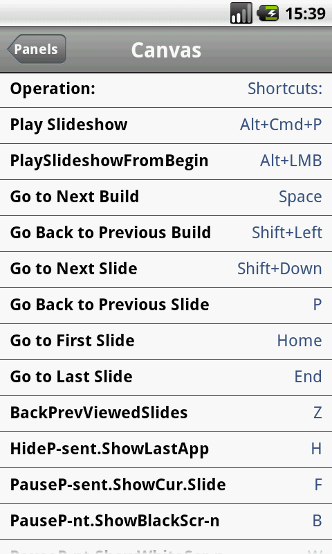 Shortcuts for Keynote截图8