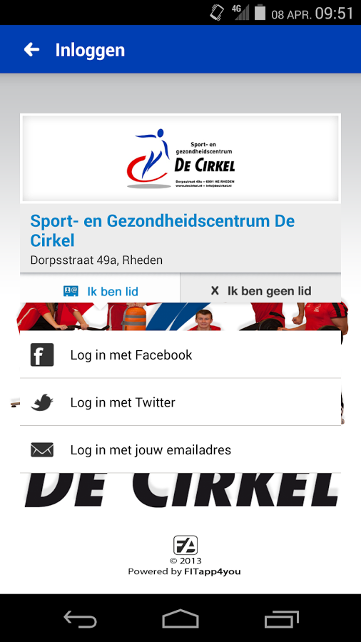 Sportcentrum De Cirkel截图1