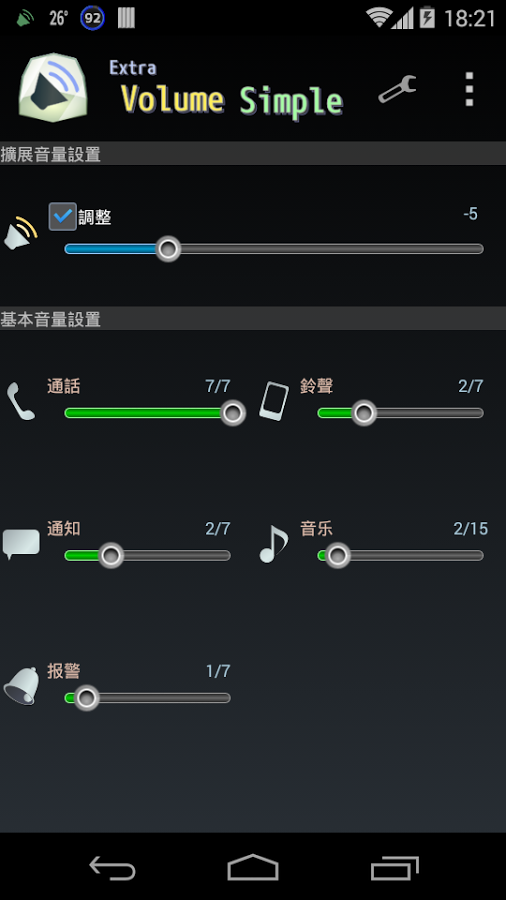 ExtraVolumeConfig(音量微调)截图1