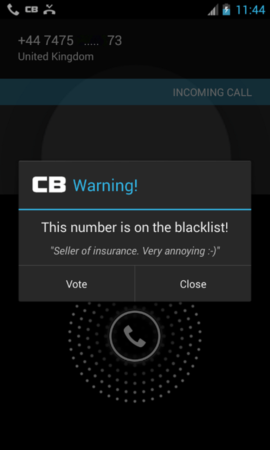 Call Blacklist截图1