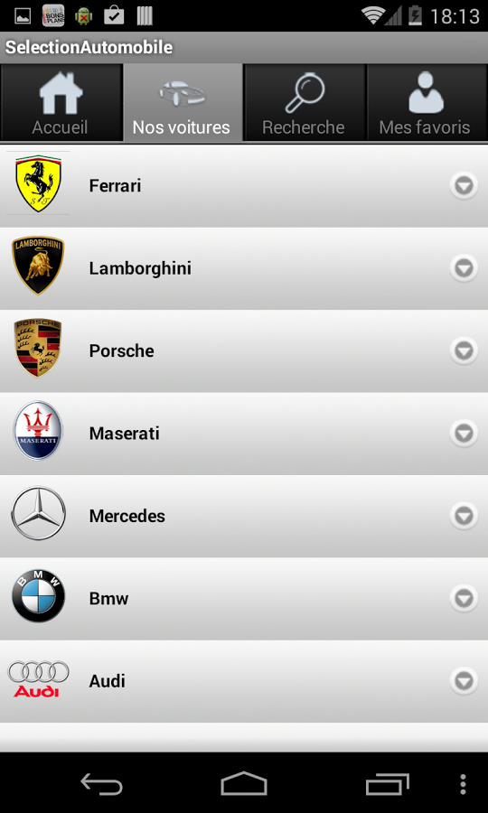 Selection Automobile截图2