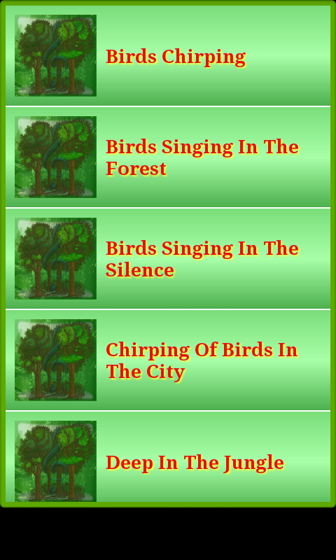 自然森林和丛林声音截图1