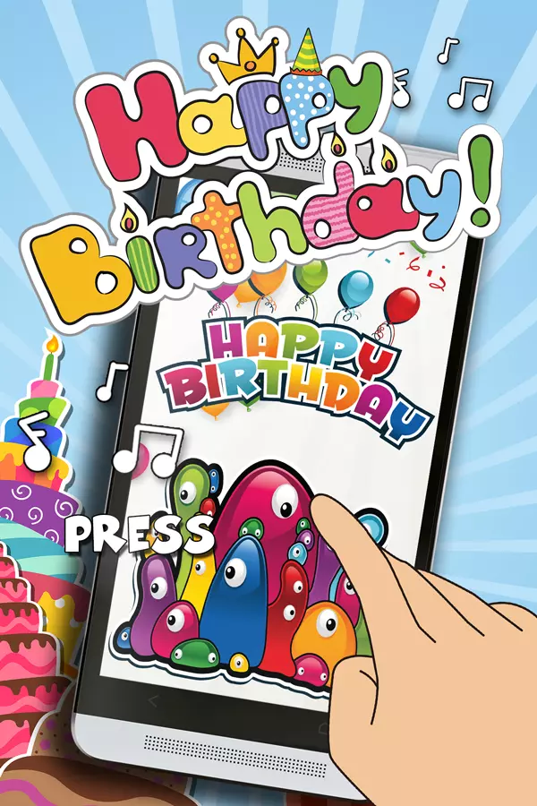 Happy birthday sound cards截图1