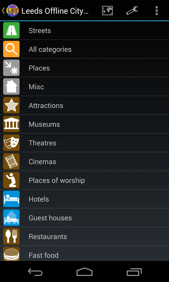 Leeds Offline City Map截图8