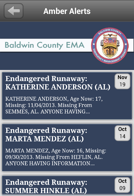 Baldwin County EMA App截图4