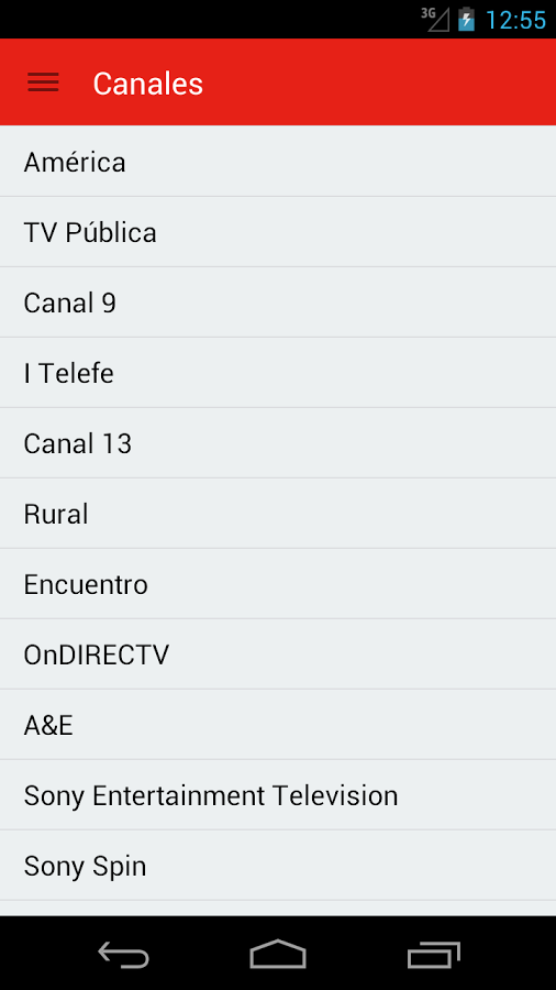 Televisión de Argentina Gratis截图9