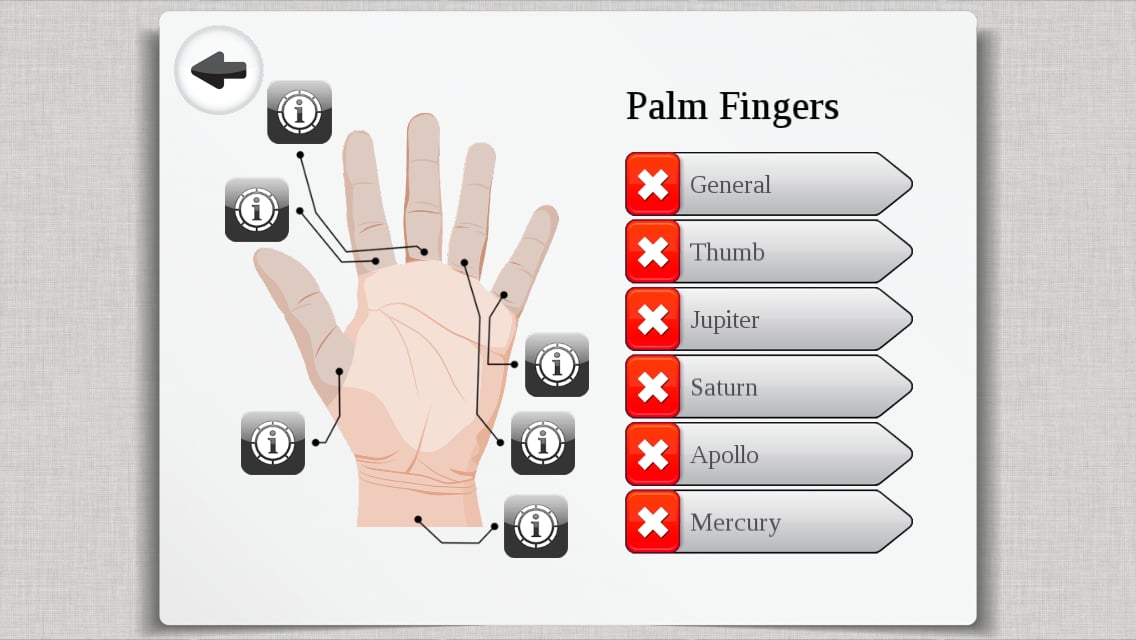 Palm Reading Premium Lit...截图2