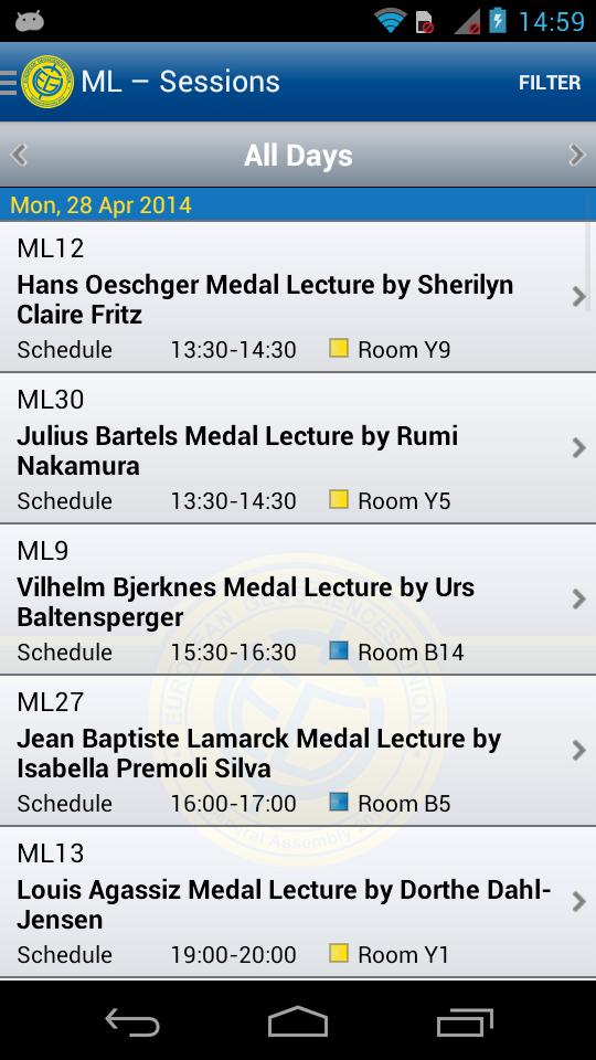 EGU2014大会截图2