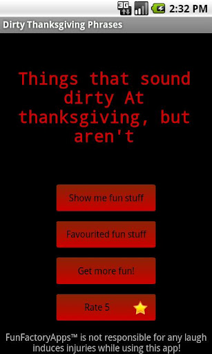 Dirty Thanksgiving Phrases截图1