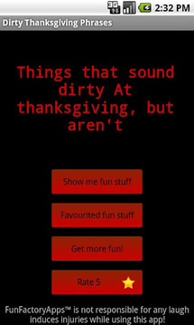 Dirty Thanksgiving Phrases截图