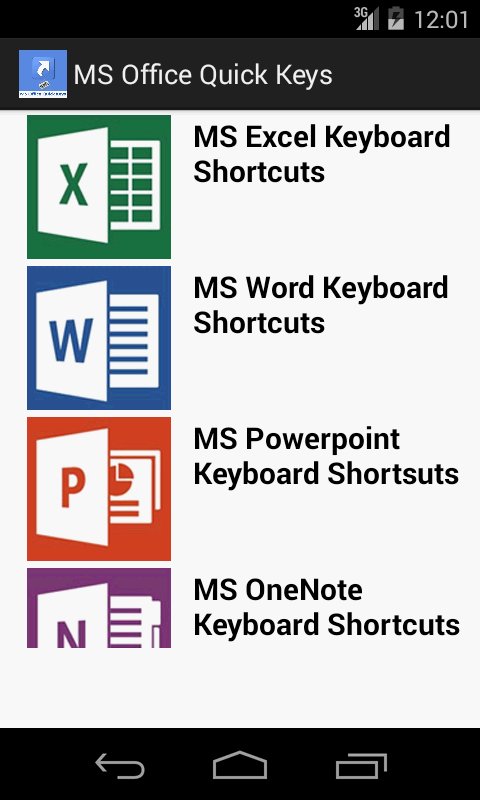 Quick Keys for Office Su...截图1