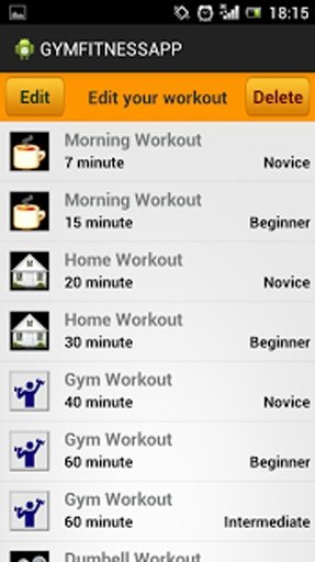 Virtual Gym Fitness App截图4