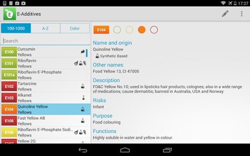 E Food Additives截图4