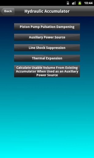 Hydraulic Accumulator Calc截图1