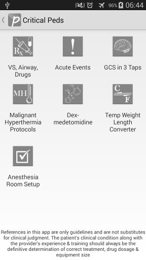 Critical Peds: pediatric tools截图5