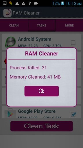 RAM Cleaner : Memory Booster截图3
