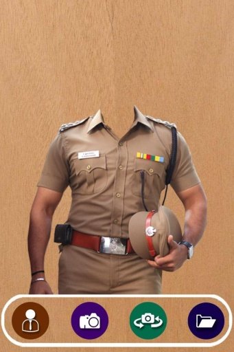 Indian Police Suit Photo Maker截图3