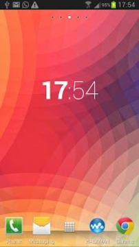Nexus4 时钟小工具:Nexus ...截图