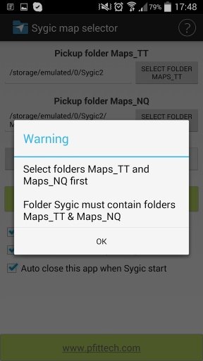 Sygic maps selector截图4