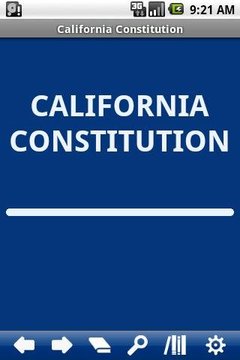 California Constitution截图
