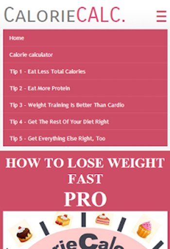 Calories Calculator截图6