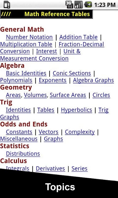 Math Formulae Ultimatum Free截图6