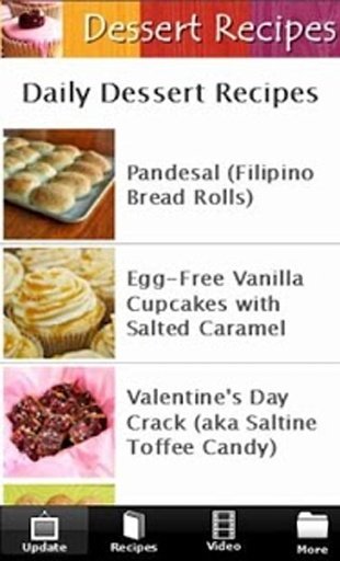 Recipes Dessert截图2