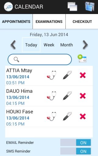 Doctor M Patient record FREE截图6