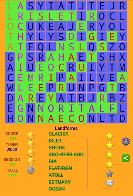 Word Search Puzzle wORD SEEk截图11