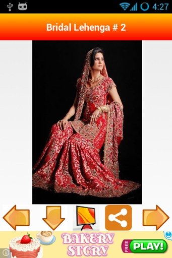 Pakistani Bridal Lehengas截图4