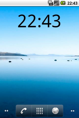 Clock Widget alpha version截图1