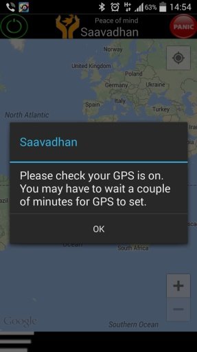 Saavadhan GPS PERSONAL TRACKER截图9