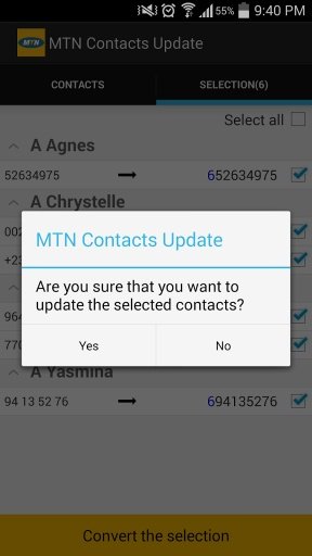 MTN Contacts Update截图6