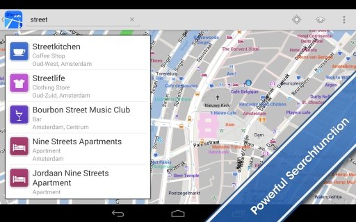 Amsterdam Offline City Map截图5