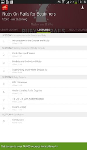 Learn Ruby On Rails by Udemy截图11