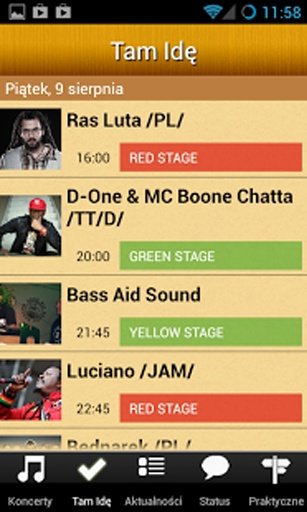 Ostr&oacute;da Reggae Festival截图3