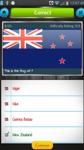 World Flags Trivia FREE截图1