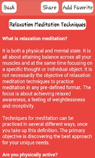 Learn to Meditate截图3