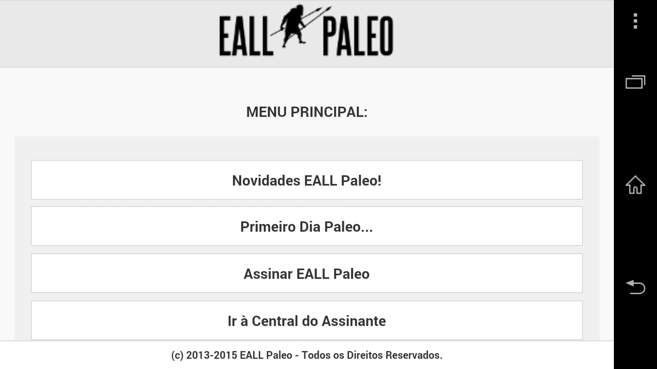 EALL Paleo - Dieta Paleolítica截图2