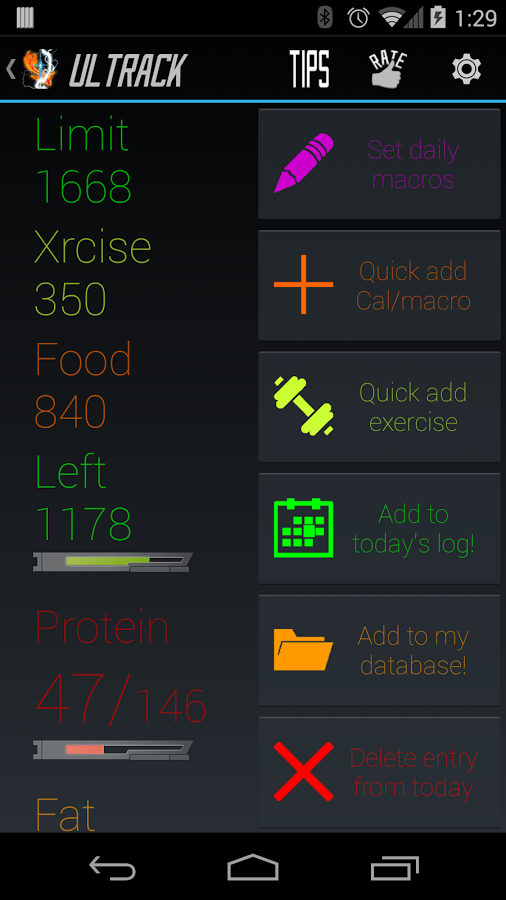 Ultrack: Fast Calorie Counter截图4