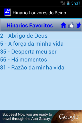 Hinário Louvores do Reino JMC截图4