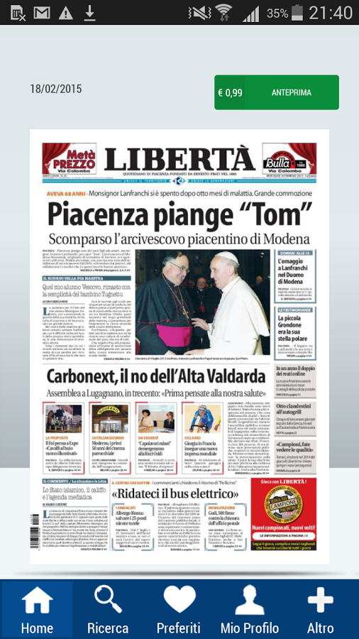 Libertà Edicola digitale截图9