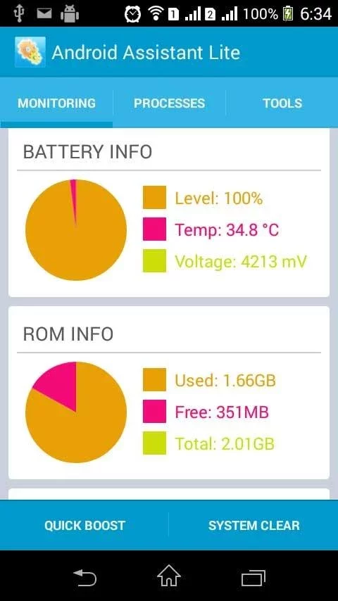 Memory Cleaner Pro for HTC截图6