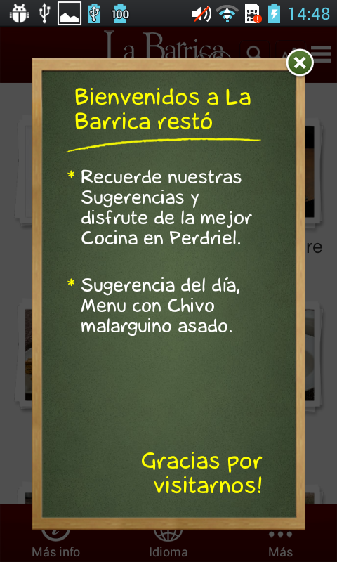 La Barrica Restó para Phone截图2