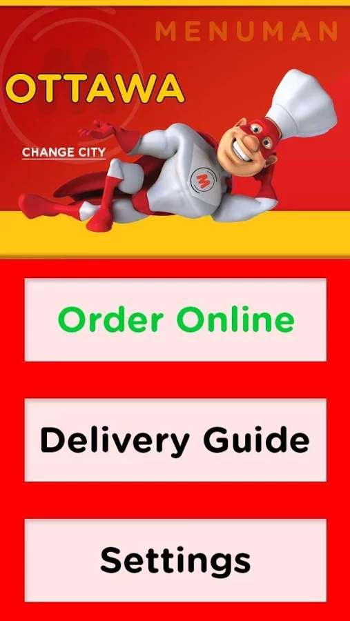 Menu Man – Order Food Delivery截图1