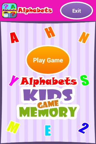 Alphabets - Kids Memory Game截图4