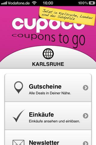 CUPOCO – Coupons to go!截图2